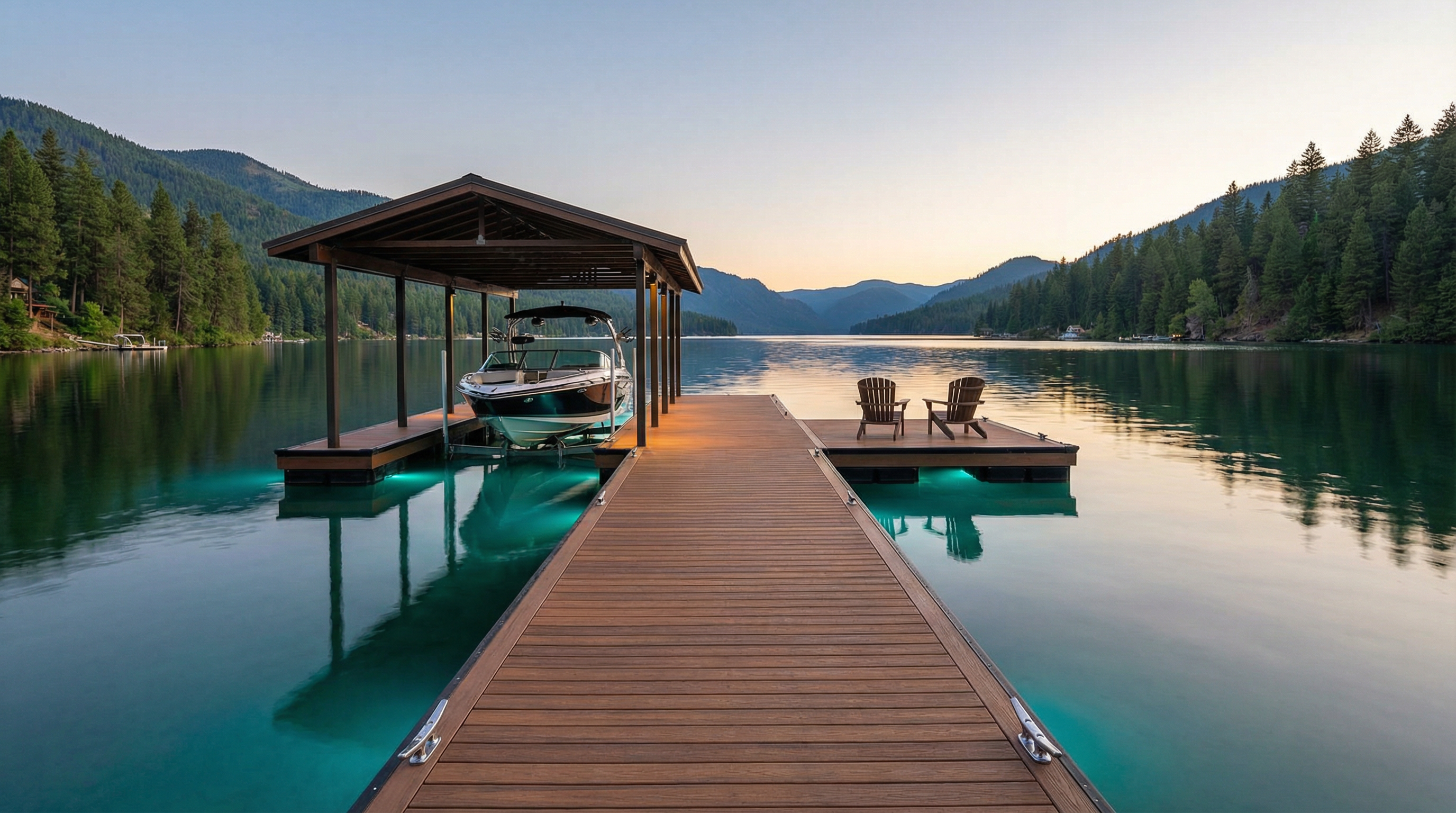 Dock construction project